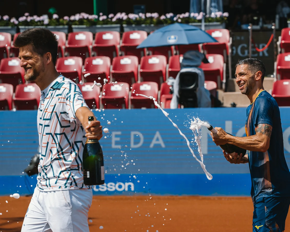 Bildbank - Vinnare ATP 2025 - Guido Andreozzi / Sander Arends - Foto: Johan Lilja