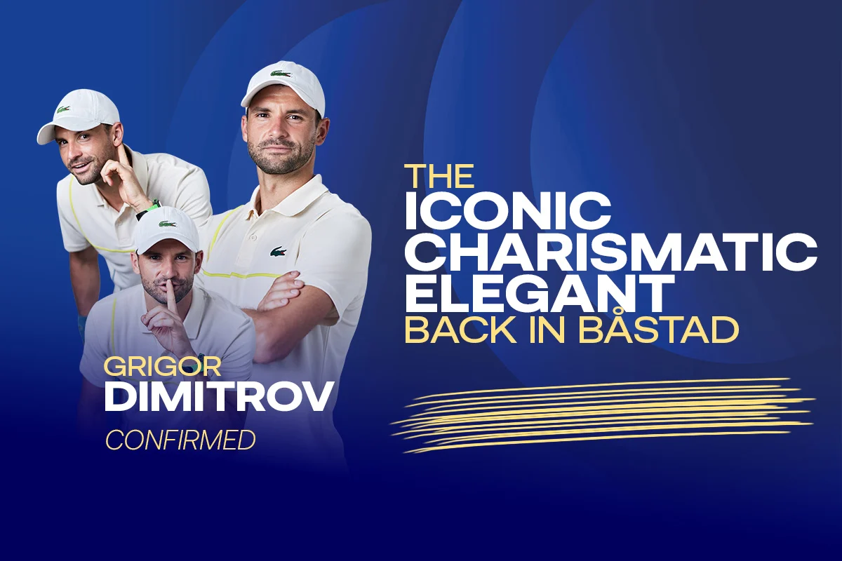 Player anouncement - Grigor Dimitrov - Nordea Open 2026